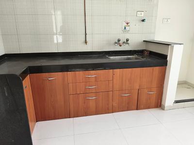 Kitchen Image of 800 Sq.ft 2 BHK Apartment / Flat for sale in Nyati Elan, Wagholi Pune for Rs. 6500000