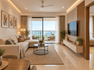 Image of 1180 Sq.ft 2 BHK Apartment / Flat for sale in Adarsh Park Heights, Gunjur Village, Bengaluru for Rs. 11900000