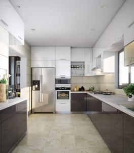 Kitchen Image of 2800 Sq.ft 3 BHK Villa for sale in Sobha Silver Estate, Kuttoor Thrissur for Rs. 28000000