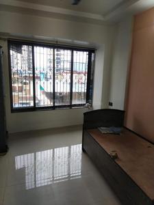 Bedroom Image of 645 Sq.ft 1 BHK Apartment / Flat for rent in Kopar Khairane Navi Mumbai for Rs. 28500