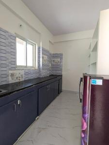 Kitchen Image of 950 Sq.ft 2 BHK Apartment / Flat for sale in Vasavi Suchir Urban, Bachupally Hyderabad for Rs. 5200000