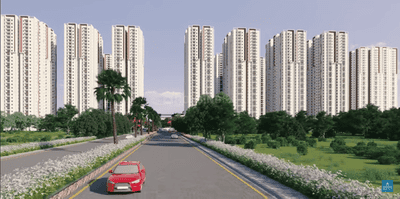 Image of 1320 Sq.ft 2 BHK Apartment / Flat for rent in Manikonda, Hyderabad for Rs. 55000