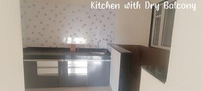 Kitchen Image of 950 Sq.ft 2 BHK Apartment / Flat for rent in Dhankawade Mystique Wonders, Narhe Pune for Rs. 20000