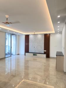 Hall Image of 2222 Sq.ft 3 BHK Apartment / Flat for rent in Appaswamy Altezza, Perungudi Chennai for Rs. 135000