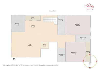Image of 4400 Sq.ft 4 BHK Apartment / Flat for sale in Laavanya VRC Grand by Laavanya Properties, Uttarahalli Hobli, Bengaluru for Rs. 34000000