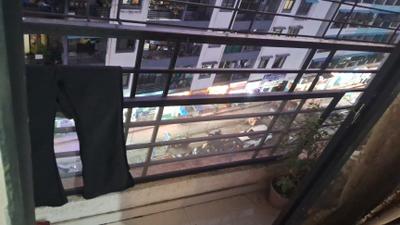 Balcony Image of 715 Sq.ft 1 BHK Apartment / Flat for sale in Rabale Navi Mumbai for Rs. 3300000