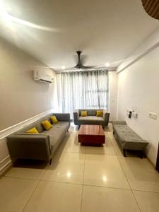 Hall Image of 1700 Sq.ft 3 BHK Apartment / Flat for rent in Maxxus Elanza, PR7 Airport Road Zirakpur for Rs. 35000