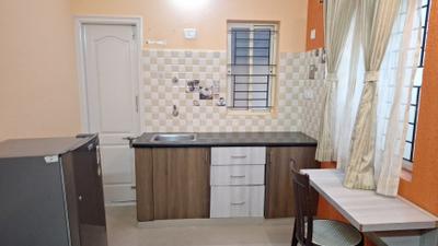 Kitchen Image of 680 Sq.ft 1 BHK Builder Floor for rent in Hulimavu Bengaluru for Rs. 18000