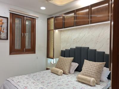 Bedroom Image of 600 Sq.ft 2 BHK Builder Floor for sale in Dwarka Mor New Delhi for Rs. 3600000