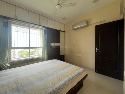 Bedroom Image of 700 Sq.ft 1 BHK Apartment / Flat for rent in Nyati Eternity, Mohammed Wadi Pune for Rs. 25000