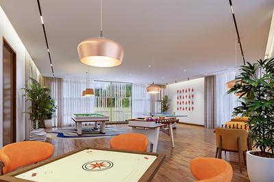 Hall Image of 1590 Sq.ft 3 BHK Apartment / Flat for sale in Urbanrise Whispers Of Sky, Sholinganallur Chennai for Rs. 13900000