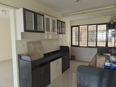 Kitchen Image of 1353 Sq.ft 3 BHK Apartment / Flat for rent in Nanded Asawari, Nanded Pune for Rs. 29000