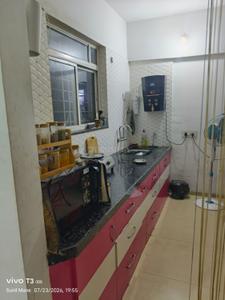 Kitchen Image of 645 Sq.ft 1 BHK Apartment / Flat for rent in Kalcon Lillian, Wakad Pune for Rs. 25000