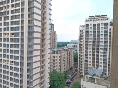 Living Room Image of 550 Sq.ft 1 BHK Apartment / Flat for rent in Kasarvadavali Thane for Rs. 21000