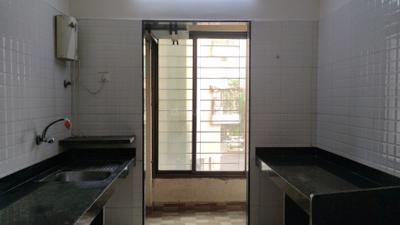 Kitchen Image of 706 Sq.ft 1 BHK Apartment / Flat for rent in Regency Sarvam Phase 10, Titwala Thane for Rs. 9500