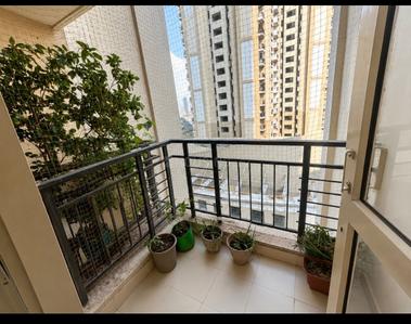 Balcony Image of 1200 Sq.ft 2 BHK Apartment / Flat for rent in Noida Extension Greater Noida for Rs. 20000