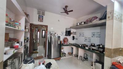 Kitchen Image of 850 Sq.ft 3 BHK Independent House for sale in Swati Park Rajkot for Rs. 5300000