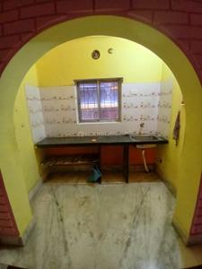 Kitchen Image of 1250 Sq.ft 3 BHK Apartment / Flat for rent in Bansdroni Kolkata for Rs. 13500