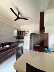 Kitchen Image of 1200 Sq.ft 3 BHK Apartment / Flat for rent in Dev Prime, Chandkheda Ahmedabad for Rs. 30000