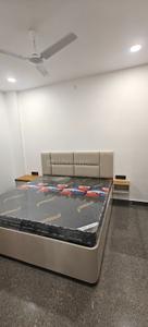 Bedroom Image of 600 Sq.ft 1 BHK Builder Floor for rent in Malviya Nagar Jaipur for Rs. 25000