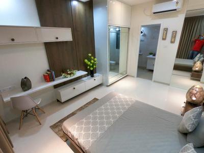 Bedroom Image of 1159 Sq.ft 2 BHK Apartment / Flat for sale in Kumar Palmspring Towers, Undri Pune for Rs. 9500000