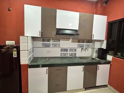 Kitchen Image of 450 Sq.ft 2 BHK Independent House for rent in Vijay Nagar Ghaziabad for Rs. 18000