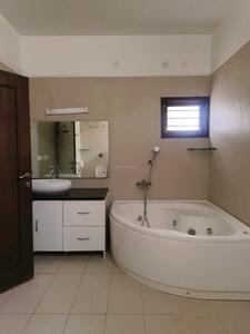 Bedroom One Image of 4200 Sq.ft 4 BHK Independent House for rent in Sanjaynagar Bengaluru for Rs. 300000