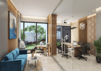Living Room Image of 2203 Sq.ft 5 BHK Apartment / Flat for sale in Agarwal Floresta Oak, Malad East Mumbai for Rs. 58900000