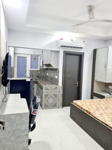Bedroom Image of 900 Sq.ft 1 RK Builder Floor for rent in Sector 40 Gurgaon for Rs. 20000