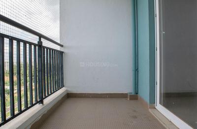 Balcony Image of 1600 Sq.ft 3 BHK Apartment / Flat for rent in Gantiganahalli Bengaluru for Rs. 24600