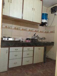 Kitchen Image of 1000 Sq.ft 1 BHK Independent House for rent in Chittaranjan Park New Delhi for Rs. 31000