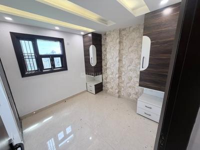 Bedroom Image of 850 Sq.ft 3 BHK Builder Floor for rent in Dwarka Mor New Delhi for Rs. 20000