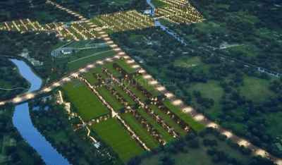 Image of 1500 Sq.ft Residential Plot / Land for sale in Godrej Rivershore Estate, Samruddhi Mahamarg, Nagpur for Rs. 8200000