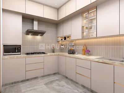 Kitchen Image of 1328 Sq.ft 3 BHK Apartment / Flat for sale in SIS Florida, Thaiyur Chennai for Rs. 6836000