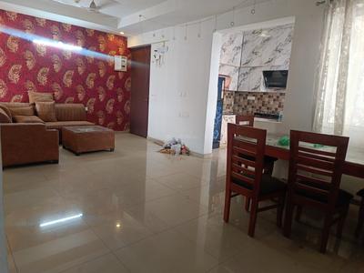 Living Room Image of 970 Sq.ft 2 BHK Apartment / Flat for rent in Prateek Grand City, Siddharth Vihar Ghaziabad for Rs. 34000