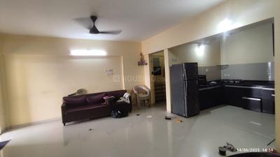 Kitchen Image of 700 Sq.ft 2 BHK Apartment / Flat for rent in Bramha Skycity, Dhanori Pune for Rs. 32500