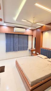 Bedroom Image of 1800 Sq.ft 3 BHK Apartment / Flat for rent in Anikedhya Atlantis, Chandkheda Ahmedabad for Rs. 35000