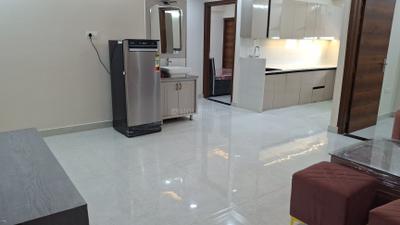 Living Room Image of 1200 Sq.ft 3 BHK Apartment / Flat for rent in Parth Avenue, Siroli Jaipur for Rs. 32000