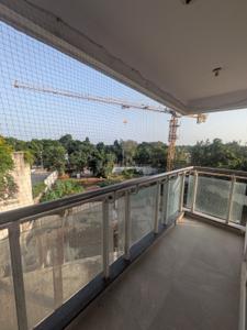 Balcony Image of 1800 Sq.ft 3 BHK Apartment / Flat for rent in Keshar Apartments, Kampoo Gwalior for Rs. 35500