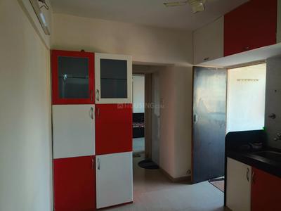 Kitchen Image of 620 Sq.ft 1 BHK Apartment / Flat for rent in Goel Ganga Niwas, Dhanori Pune for Rs. 15500