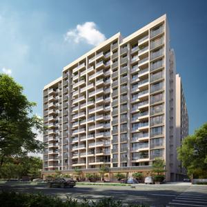 Image of 1377 Sq.ft 2 BHK Apartment / Flat for sale in The Amber, Jagatpur, Ahmedabad for Rs. 5700000
