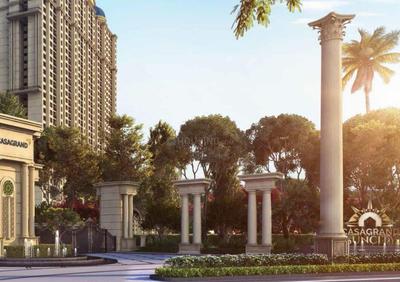 Image of 1085 Sq.ft 2 BHK Apartment / Flat for sale in Casagrand Suncity, Kelambakkam, Chennai for Rs. 7200000