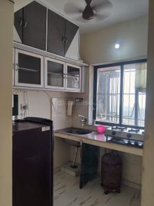 Kitchen Image of 525 Sq.ft 1 BHK Apartment / Flat for sale in Royal Palms Garden View, Goregaon East Mumbai for Rs. 5800000