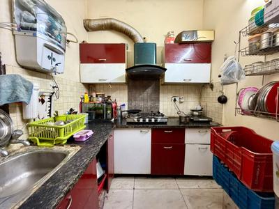 Kitchen Image of 850 Sq.ft 2 BHK Apartment / Flat for sale in Kishanpura Zirakpur for Rs. 4500000
