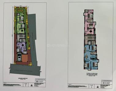 Floor Plan Image of 650 Sq.ft 2 BHK Apartment / Flat for sale in Purba Barisha Kolkata for Rs. 2340000