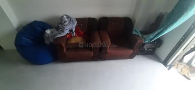 Bedroom Image of 1500 Sq.ft 3 BHK Apartment / Flat for rent in Shreeji Luxuria, Sadguru Nagar Nashik for Rs. 20000