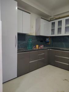 Kitchen Image of 1800 Sq.ft 3 BHK Builder Floor for rent in Freedom Fighters Enclave New Delhi for Rs. 55000