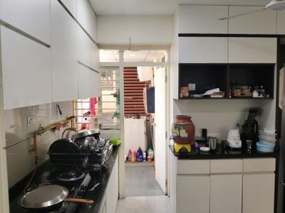 Kitchen Image of 1818 Sq.ft 3 BHK Apartment / Flat for sale in Shiv Sadhna Skywalk Manglaam, Chandkheda Ahmedabad for Rs. 7900000