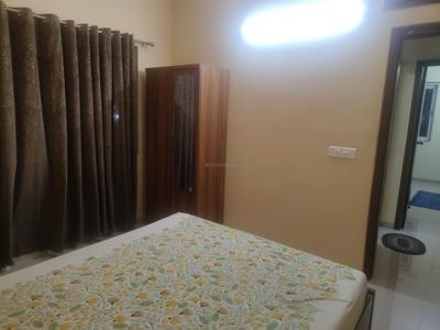 Bedroom Image of 756 Sq.ft 2 BHK Apartment / Flat for rent in Unitech Uniworld City, New Town Kolkata for Rs. 35000