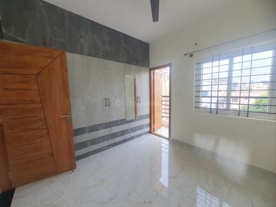Bedroom Image of 1500 Sq.ft 3 BHK Apartment / Flat for rent in Thanisandra Bengaluru for Rs. 36000